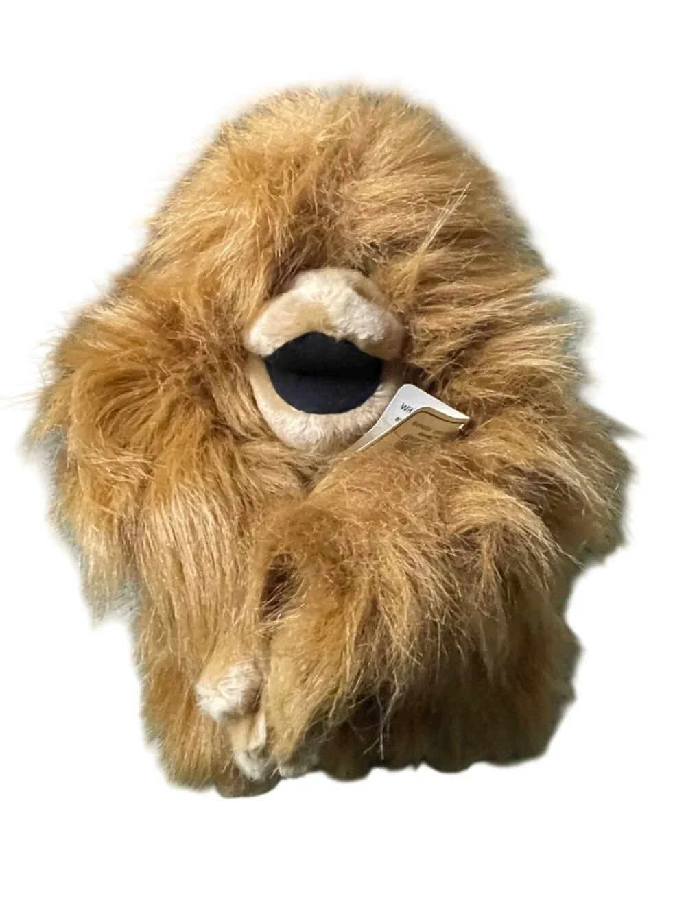 Vintage A&A Plush Bungee Orangutan Stuffed Animal Toy With Faux Fur Design
